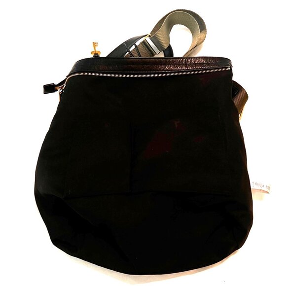 Fossil Brown Leather Hobo Shoulder Purse with Pockets, Hang Tag Key Z86980 - Picture 10 of 13